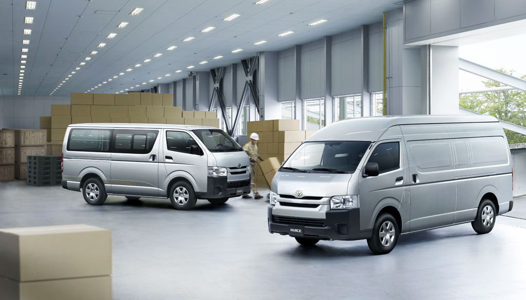 toyota cargo van 2019