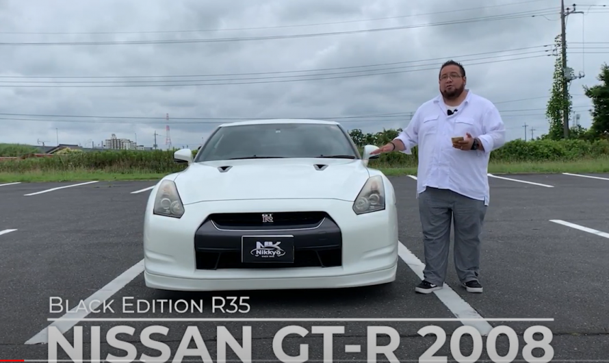 2008 NISSAN GT-R BLACK EDITION