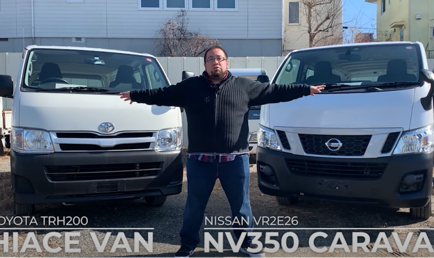 Toyota Hiace Van vs Nissan NV350 Caravan